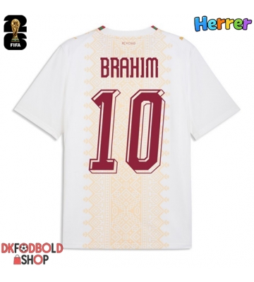 Marokko Brahim Diaz #10 Udebanetrøje VM 2026 Kort ærmer